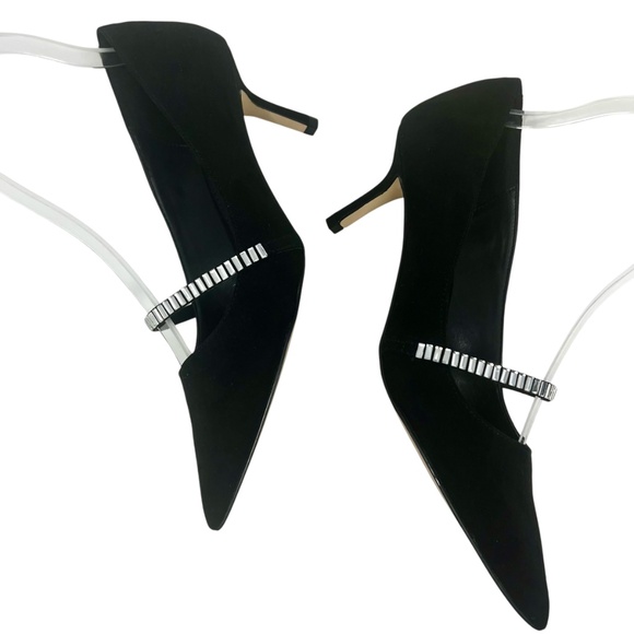 Nine West Women's Adara Black w/Crystals Heels/Pumps size 6 *NWOT* - Picture 5 of 12